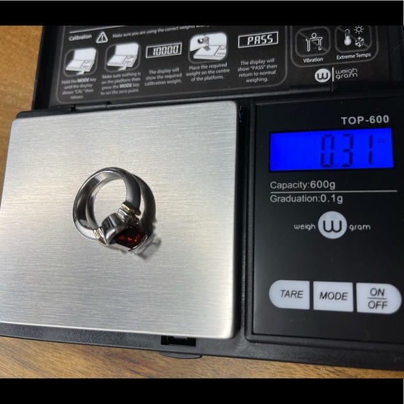 Garnet Vermeil Ring - Picture 10 of 10